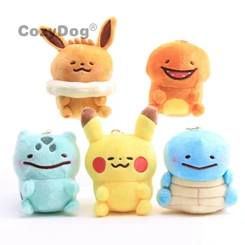 5X Ditto Charmander Bulbasaur Plush Pendant with Keychain Lovely Squirtle Pikachu Eevee Mini Plush Toy Dolls 9-12 cm
5X Ditto Charmander Bulbasaur Plush Pendant with Keychain Lovely Squirtle Pikachu Eevee Mini Plush Toy Dolls 9-12 cm