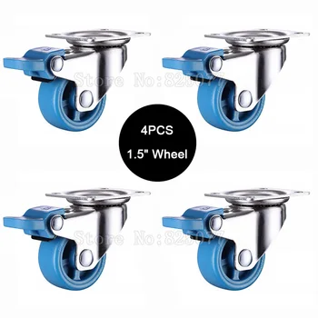Brand New 4PCS 1.5Inch Furniture Casters With Brake Platform Trolley Chair Utensils Swivel Wheels Super Mute Wheel Runners
Brand New 4PCS 1.5Inch Furniture Casters With Brake Platform Trolley Chair Utensils Swivel Wheels Super Mute Wheel Runners