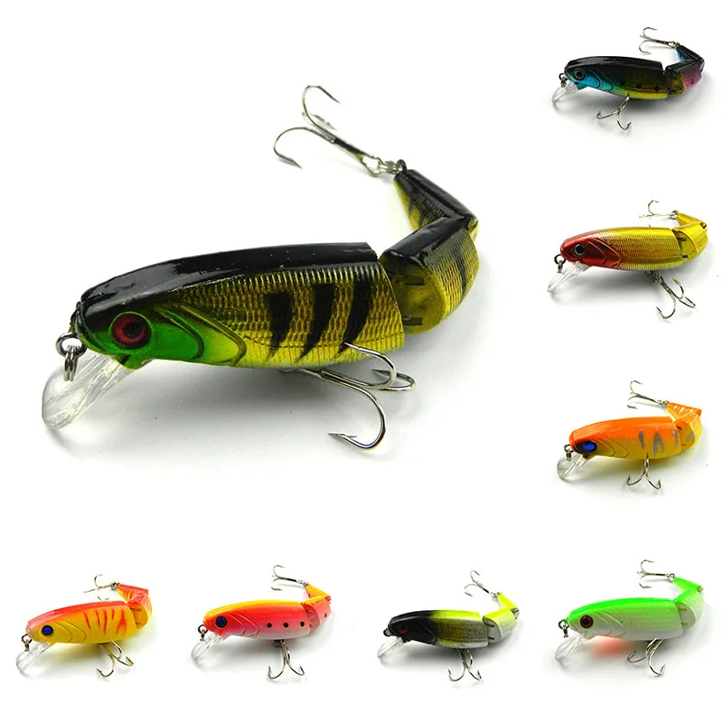 Fishing Lures 14g Pesca 10.5cm Isca Jointed Hard Bait Swimming Depth Plastic Hooks 3D Eyes
Fishing Lures 14g Pesca 10.5cm Isca Jointed Hard Bait Swimming Depth Plastic Hooks 3D Eyes