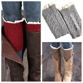 Europe Knitted Sweater Foot Boot Warm Cover Autumn Winter Lace Socks Leg Warmers Womens Gaiters socks 3pair/lot
Europe Knitted Sweater Foot Boot Warm Cover Autumn Winter Lace Socks Leg Warmers Womens Gaiters socks 3pair/lot
