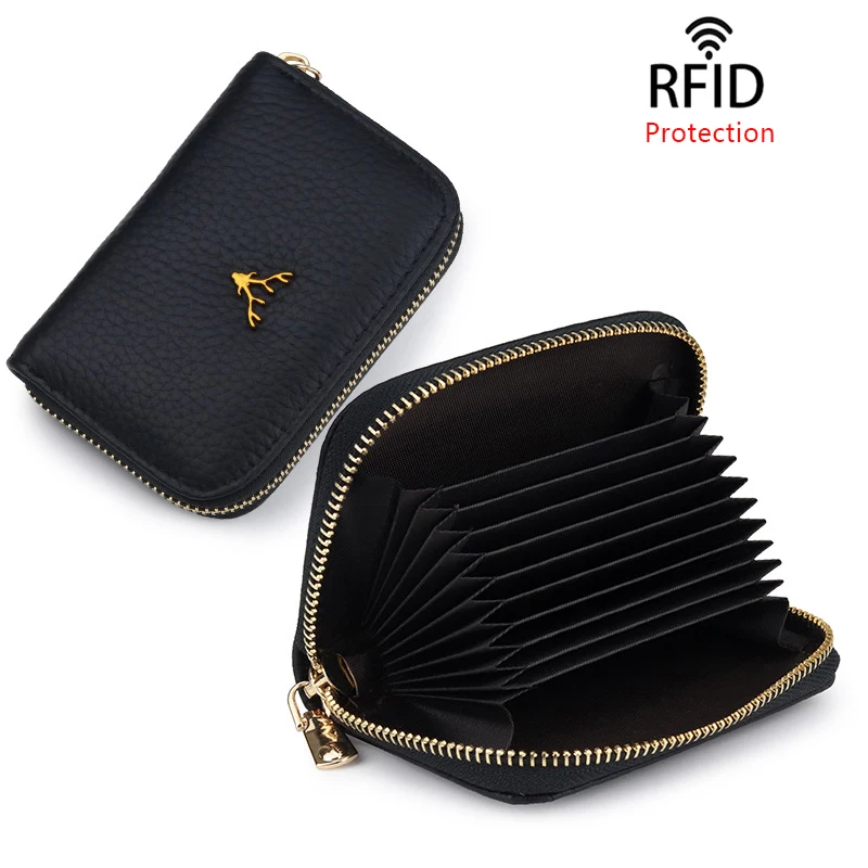 Mini Wallets Genuine Leather Wallet Women Business card holder Purses RFID card Blocking Holders small Cowhide coin Purse Bags
Mini Wallets Genuine Leather Wallet Women Business card holder Purses RFID card Blocking Holders small Cowhide coin Purse Bags