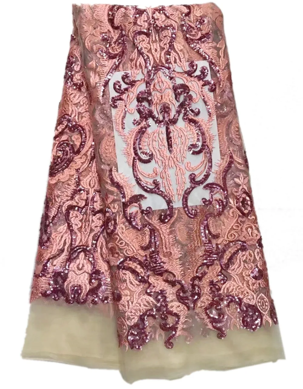 Wholesale Fashion design beautiful African net lace fabric with sequins, 2017 Most popular French lace fabric for wedding
Wholesale Fashion design beautiful African net lace fabric with sequins, 2017 Most popular French lace fabric for wedding
