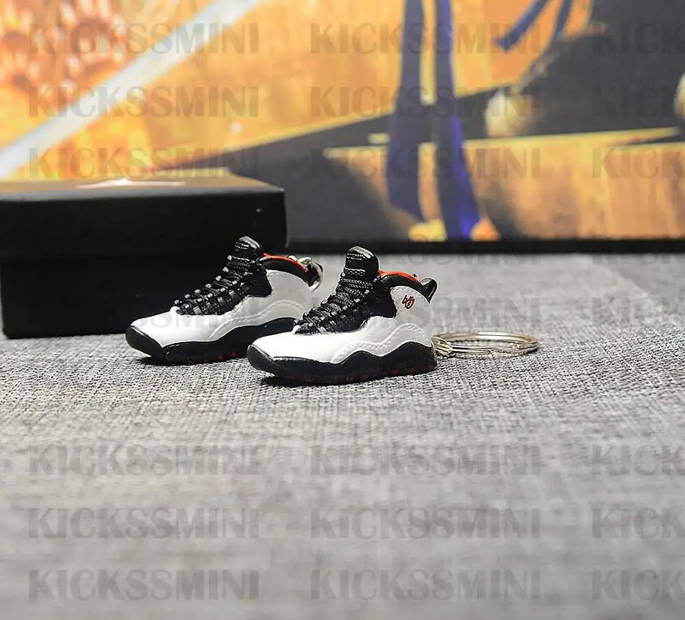 dropshipping AJ 10 chicago number 45 sneaker keychains 1/6 SCALE 3D Mini Shoe Sneaker JORDAN keychain doll accessory
dropshipping AJ 10 chicago number 45 sneaker keychains 1/6 SCALE 3D Mini Shoe Sneaker JORDAN keychain doll accessory