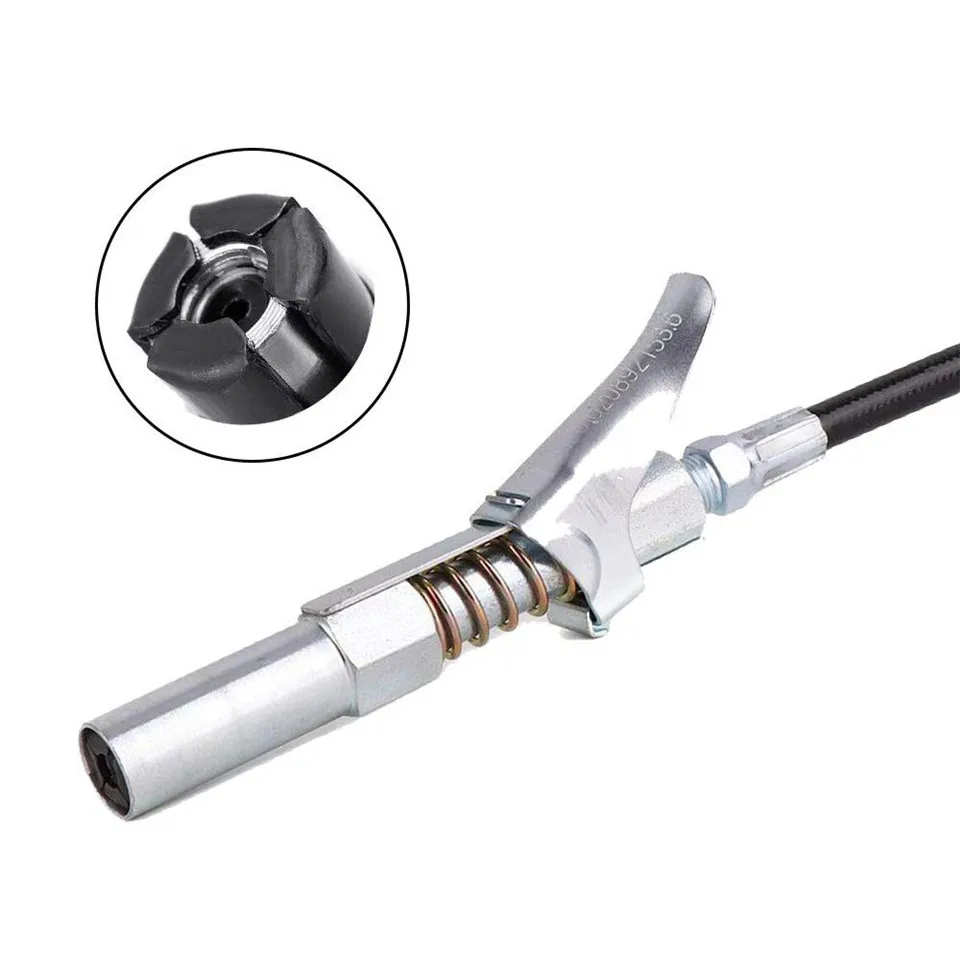 1PCS Grease Gun Coupler Pliers Fittings 10,000 PSI 1/8 Inch High Pressure Grease Filling Head Self-Locking Mouth
1PCS Grease Gun Coupler Pliers Fittings 10,000 PSI 1/8 Inch High Pressure Grease Filling Head Self-Locking Mouth