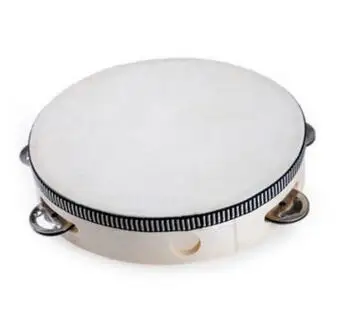6'' Hand Held Tambourine Drum Bell Birch Metal Jingles Percussion Musical Educational Toy Instrument for Musical Party Kids Game
6'' Hand Held Tambourine Drum Bell Birch Metal Jingles Percussion Musical Educational Toy Instrument for Musical Party Kids Game