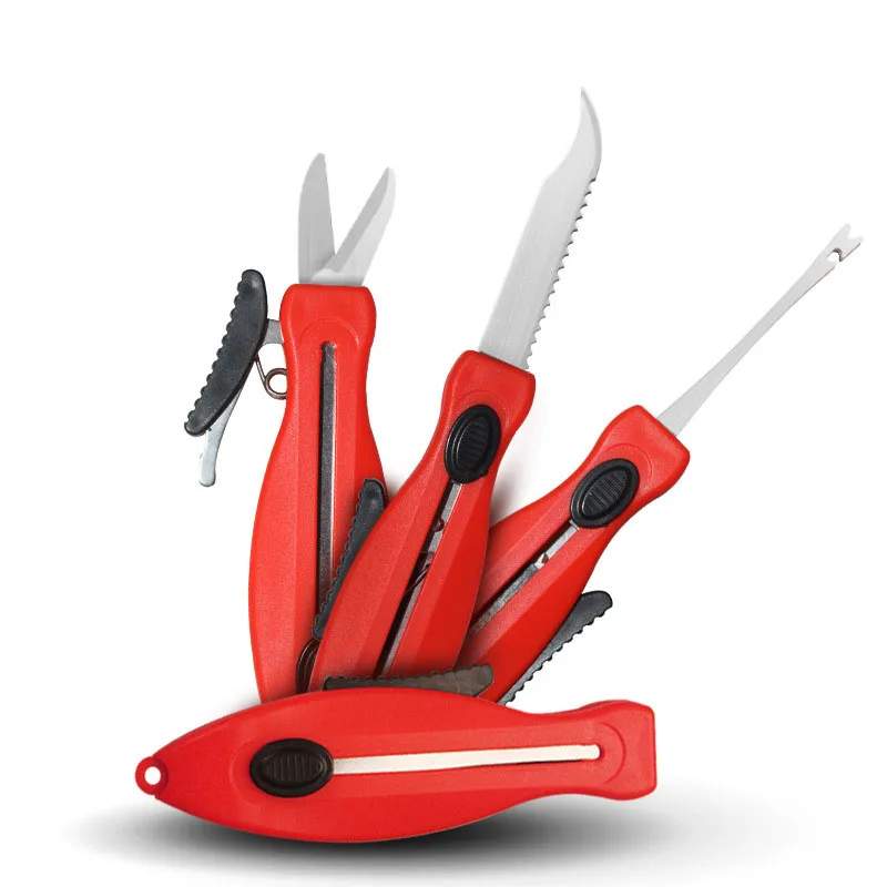 Фото Hot Sales Multifunction Cut Fishing Scissors Saws Carp Line Hook Remover Contraction Accessories Tool | Спорт и развлечения