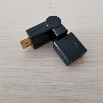 HDMI Male to HDMI Female Adapter Elbow 360 Degrees & 270 Degrees L-Shaped Adapter Rotation Version 1.4 Black
HDMI Male to HDMI Female Adapter Elbow 360 Degrees & 270 Degrees L-Shaped Adapter Rotation Version 1.4 Black