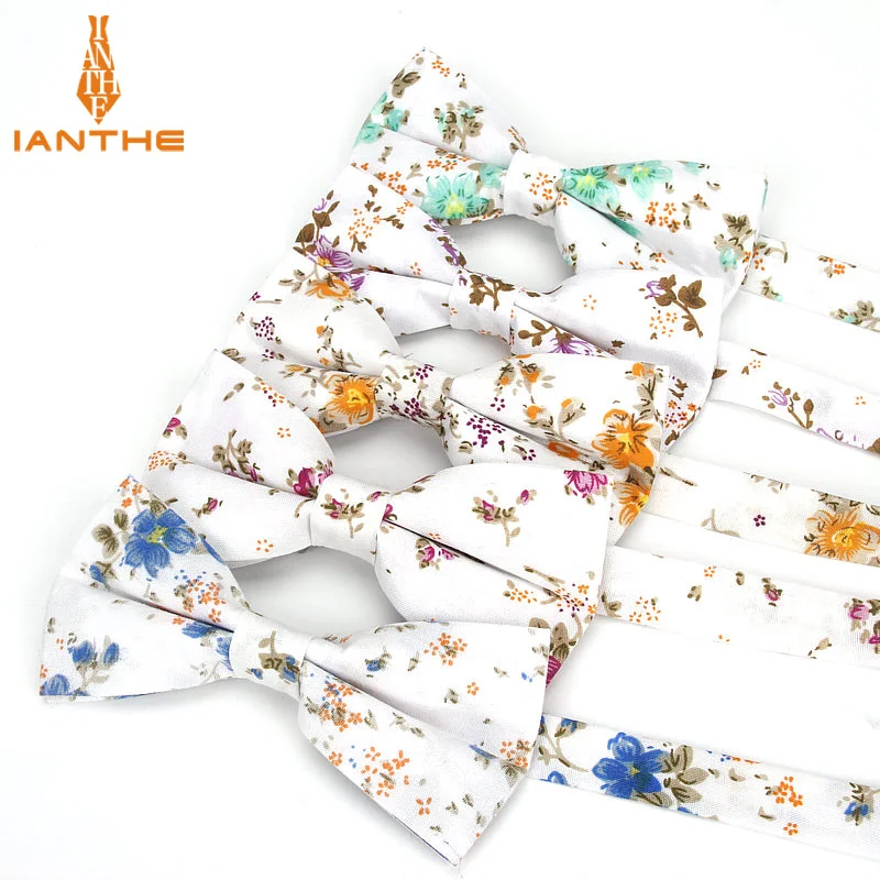 Brand New Men Fashion Floral Print Bow Tie Wedding Suits Bowtie For Man Male Neckwear Fashion Butterfly Gravatas Necktie Gifts
Brand New Men Fashion Floral Print Bow Tie Wedding Suits Bowtie For Man Male Neckwear Fashion Butterfly Gravatas Necktie Gifts
