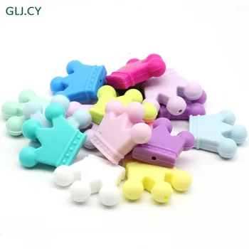 Baby Teether Silicone Candy Crown 50PC Unfinished Silicone Crown Materials Accessories Crown Pendants Crafts Charms
Baby Teether Silicone Candy Crown 50PC Unfinished Silicone Crown Materials Accessories Crown Pendants Crafts Charms
