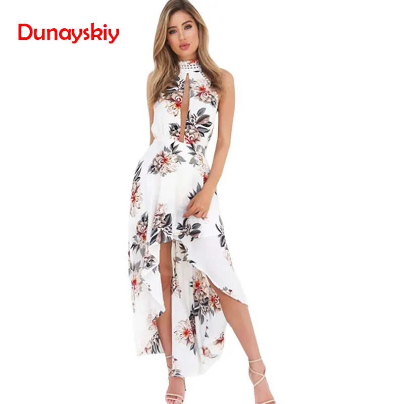 Spring Summer Women Beach Sun Maxi Dresses 2019 Femme Vestidos Floral Print Halter Backless Lace-up Party Dress
Spring Summer Women Beach Sun Maxi Dresses 2019 Femme Vestidos Floral Print Halter Backless Lace-up Party Dress