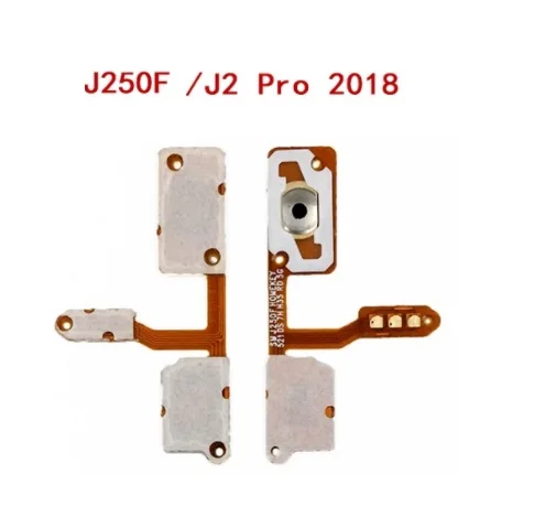 10 шт./лот для Samsung Galaxy J2 Pro 2018 J250F SM-J250F Кнопка возврата клавиатуры меню гибкий