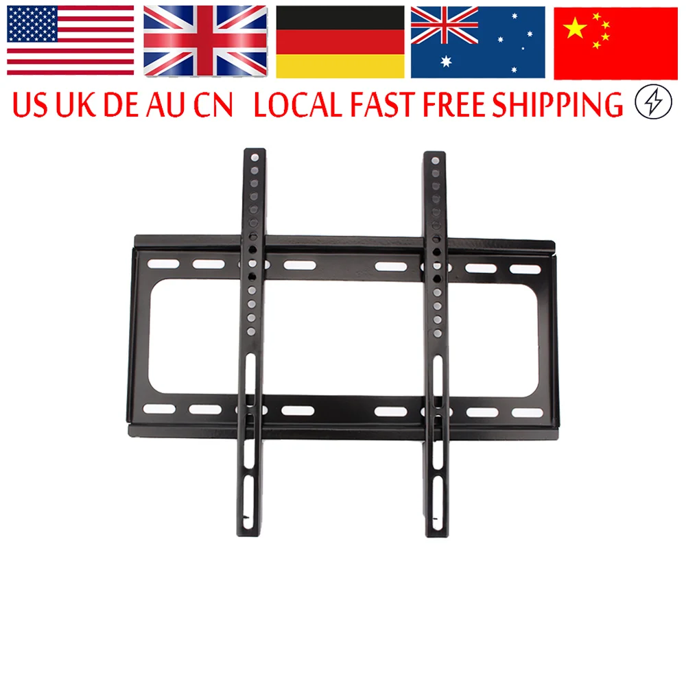 Image Slim TV Wall Mounts Bracket for 26 27 32 37 40 42 46 47 48 50 52 55 inch LED LCD TV Flat Screen