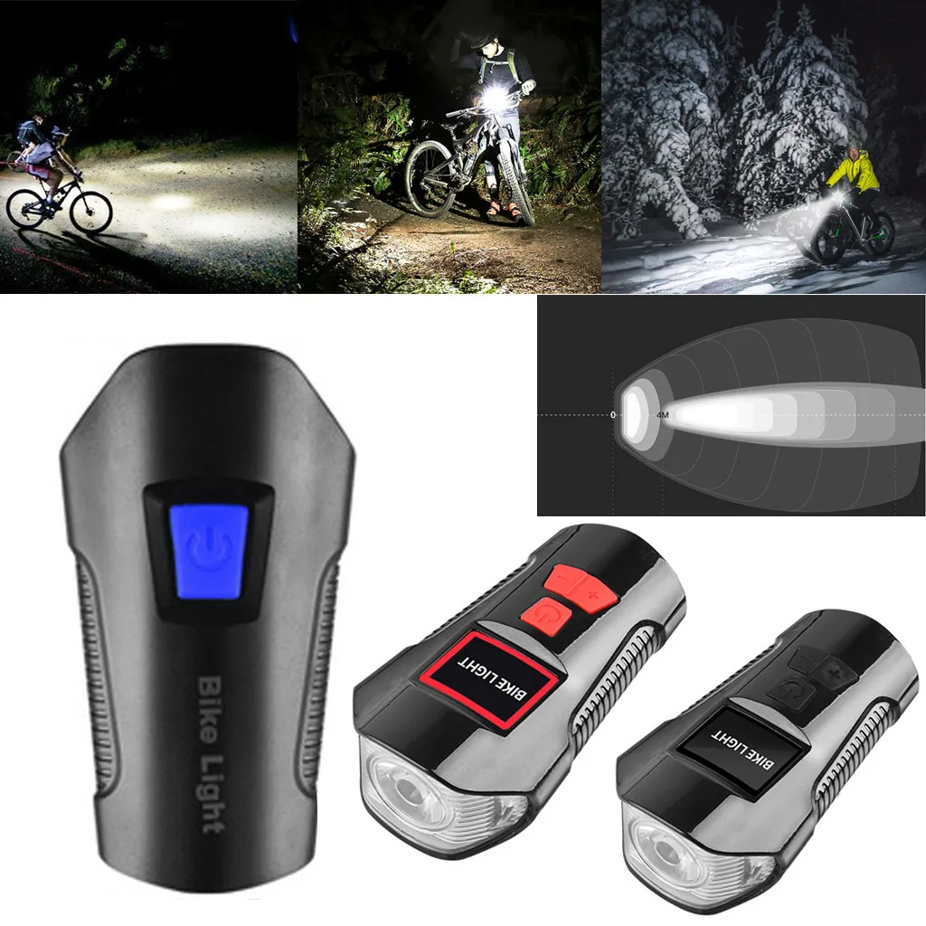 Super Bright USB 4 Modes Rechargable Cycling Bike Lamp Bicycle Head Front Light Flashing Flashlight bracket Waterproof universal
Super Bright USB 4 Modes Rechargable Cycling Bike Lamp Bicycle Head Front Light Flashing Flashlight bracket Waterproof universal