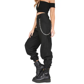Hot Women Hip Hop Long Sports Harem Pants Gym Sweatpants Pencil High Waist Trousers with Chain MSK66
Hot Women Hip Hop Long Sports Harem Pants Gym Sweatpants Pencil High Waist Trousers with Chain MSK66
