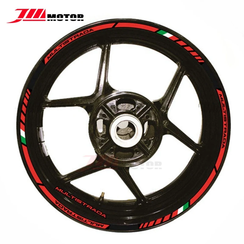 12PCS 17" Motorcycle 3M Reflective Wheel Edge Outer Rim Stripe Decal Wheel Rim Stickers For Ducati MULTISTRADA Multistrada 1200S
12PCS 17" Motorcycle 3M Reflective Wheel Edge Outer Rim Stripe Decal Wheel Rim Stickers For Ducati MULTISTRADA Multistrada 1200S