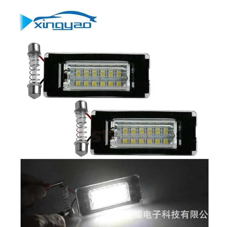 High Quality License plate lamp for BMW MINI R56 LED Rear license plate lamp 2pcs 12V License Plate Lights
High Quality License plate lamp for BMW MINI R56 LED Rear license plate lamp 2pcs 12V License Plate Lights