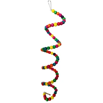 7Pcs/Set Bird Parrots Toys Chewing Hanging Bell Pet Cage Hammock Swing Toys Kit @LS
7Pcs/Set Bird Parrots Toys Chewing Hanging Bell Pet Cage Hammock Swing Toys Kit @LS