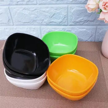 8Pcs Square Bowl Hot Pot Fast Food Rice Bowl Melamine Tableware Dessert Bowl (Black x 2, White x 2, Green x 2, Yellow x 2)
8Pcs Square Bowl Hot Pot Fast Food Rice Bowl Melamine Tableware Dessert Bowl (Black x 2, White x 2, Green x 2, Yellow x 2)