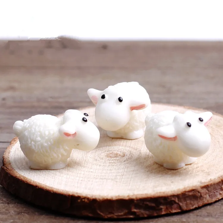 5Pcs/Set New Cute Micro Resin Mini Sheep Home Figurines Miniatures Home Wedding Party Decor DIY Accessories Approx 1.5*2cm 
5Pcs/Set New Cute Micro Resin Mini Sheep Home Figurines Miniatures Home Wedding Party Decor DIY Accessories Approx 1.5*2cm
