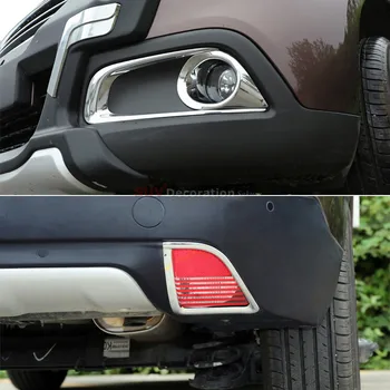 Accessories Exterior ABS Chrome Front & Rear Fog Light Lamp Cover Trim 4pcs for Peugeot 2008 2014 2015 2016 2017
Accessories Exterior ABS Chrome Front & Rear Fog Light Lamp Cover Trim 4pcs for Peugeot 2008 2014 2015 2016 2017