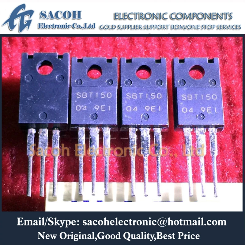 New Original 10Pcs SBT150-04J SBT150-04 SBT150-06 SBT150-10 OR SBT100-10 SBT100-16 TO-220F 15A 40V Schottky Barrier Diode
New Original 10Pcs SBT150-04J SBT150-04 SBT150-06 SBT150-10 OR SBT100-10 SBT100-16 TO-220F 15A 40V Schottky Barrier Diode