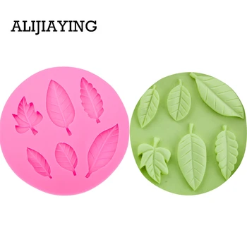 M0027 Leaves Silicone Mold Cake Decoration tools Fondant Chocolate Sugar Craft Molds DIY Cake
M0027 Leaves Silicone Mold Cake Decoration tools Fondant Chocolate Sugar Craft Molds DIY Cake