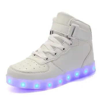 Hot USB Charger Glowing Luminous Sneakers Baskets with Light Sole Casual Shoes Children Led Slippers for Boy&Girl Light Up Shoes
Hot USB Charger Glowing Luminous Sneakers Baskets with Light Sole Casual Shoes Children Led Slippers for Boy&Girl Light Up Shoes
