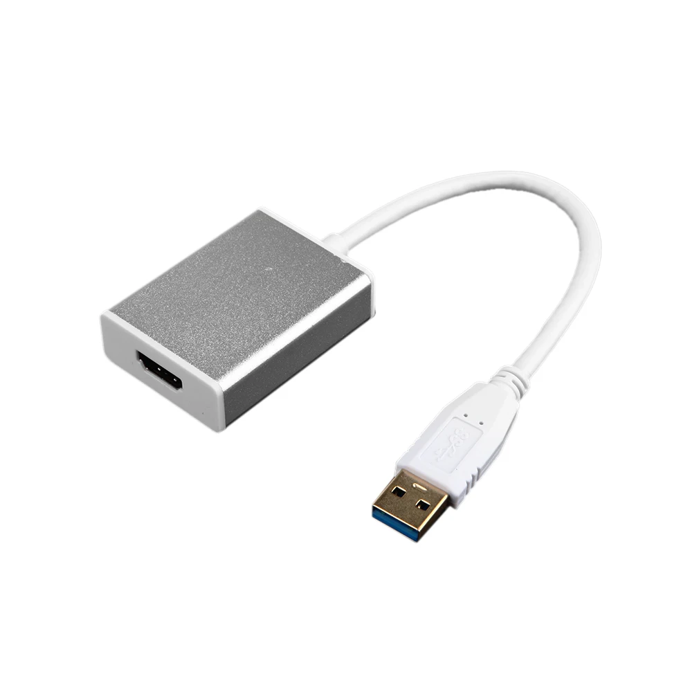 Новый USB 3.0 для HDMI чрезвычайно высокой Скорость конвертер адаптер разъема TO