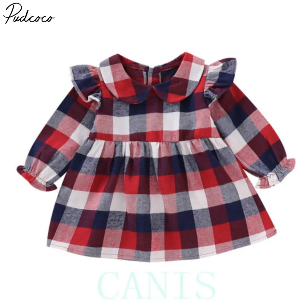 Newborn Baby Girl Dress Long Sleeve Plaids Party Pageant Princess Dresses Casual Kids Clothes 0-24 Months
Newborn Baby Girl Dress Long Sleeve Plaids Party Pageant Princess Dresses Casual Kids Clothes 0-24 Months