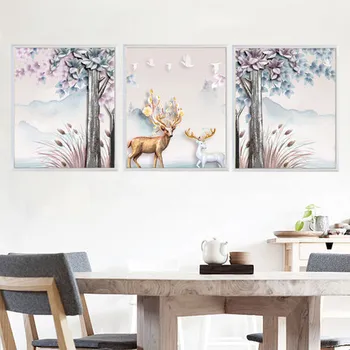 30*100cm Nordic Style Deer Creative PVC Living Room Decoration Wall Sticker on the Wall DIY Animal Modern Home Decor Poster
30*100cm Nordic Style Deer Creative PVC Living Room Decoration Wall Sticker on the Wall DIY Animal Modern Home Decor Poster