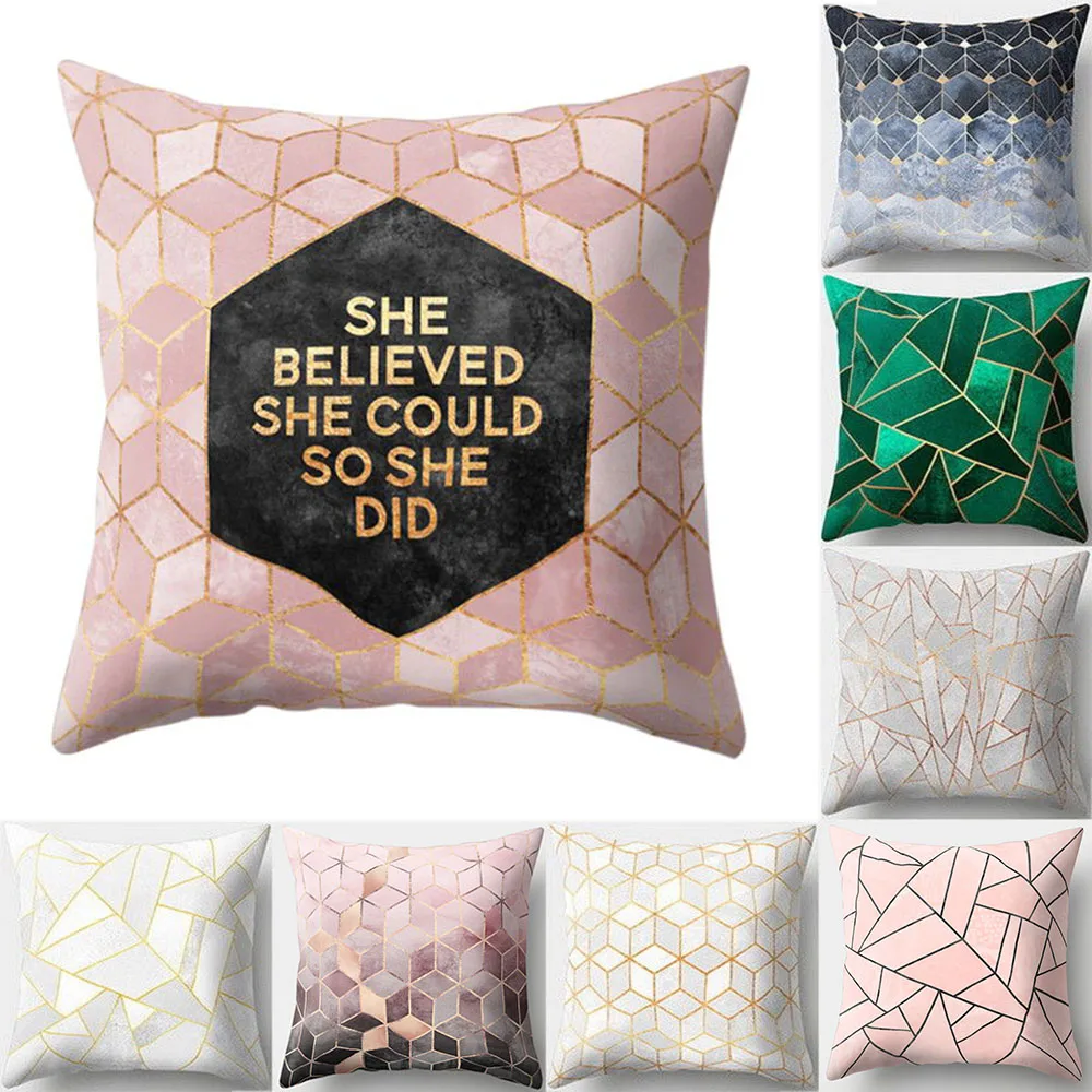 Geometric Printed Polyester Winter Warm Peach Skin Cashmere Throw Pillow Cases Waist Seat Home
Geometric Printed Polyester Winter Warm Peach Skin Cashmere Throw Pillow Cases Waist Seat Home