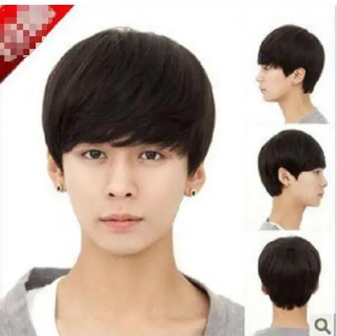 LY&CS Cheap sale dancing party cosplays>>>Handsome boys wig new Korean short Natural black men's male Cosplay wigs
LY&CS Cheap sale dancing party cosplays>>>Handsome boys wig new Korean short Natural black men's male Cosplay wigs