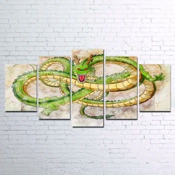 Modular Poster HD Printed Canvas Painting 5 Pieces Canvas Art Dragon Ball Z Divinegon Animation Poster Unframed
Modular Poster HD Printed Canvas Painting 5 Pieces Canvas Art Dragon Ball Z Divinegon Animation Poster Unframed