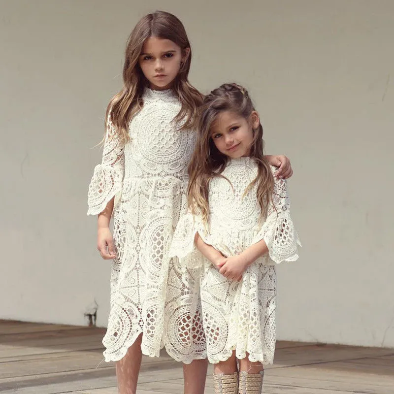 New Grace Lovely Girls Lace Summer Dress Long Sleeve Toddler Baby Kids Girls Floral Dress Wedding Pageant Princess Party Dresses
New Grace Lovely Girls Lace Summer Dress Long Sleeve Toddler Baby Kids Girls Floral Dress Wedding Pageant Princess Party Dresses