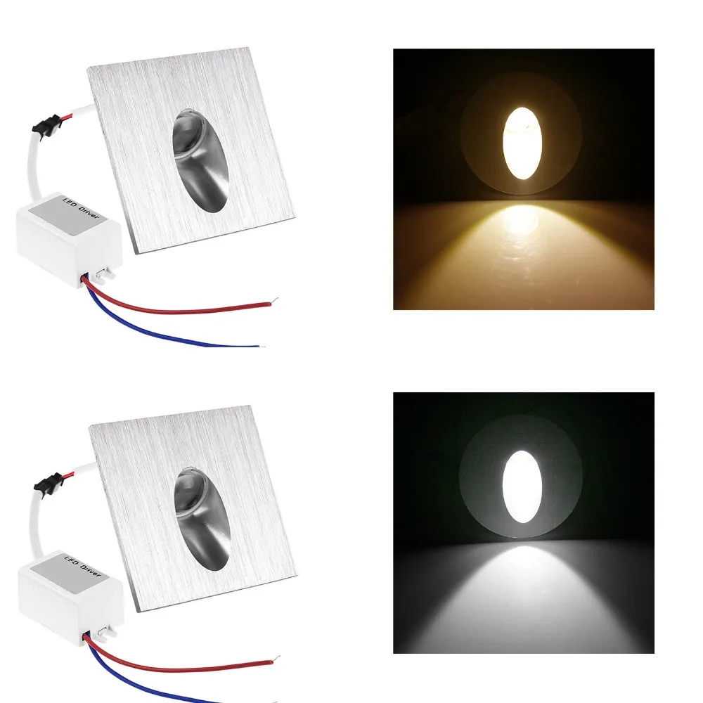 led wall Lamp 1W 3W Recessed Porch Pathway Step Stair Light Basement Bulb LED Spot Light Modern Home decoration AC 85-265V
led wall Lamp 1W 3W Recessed Porch Pathway Step Stair Light Basement Bulb LED Spot Light Modern Home decoration AC 85-265V