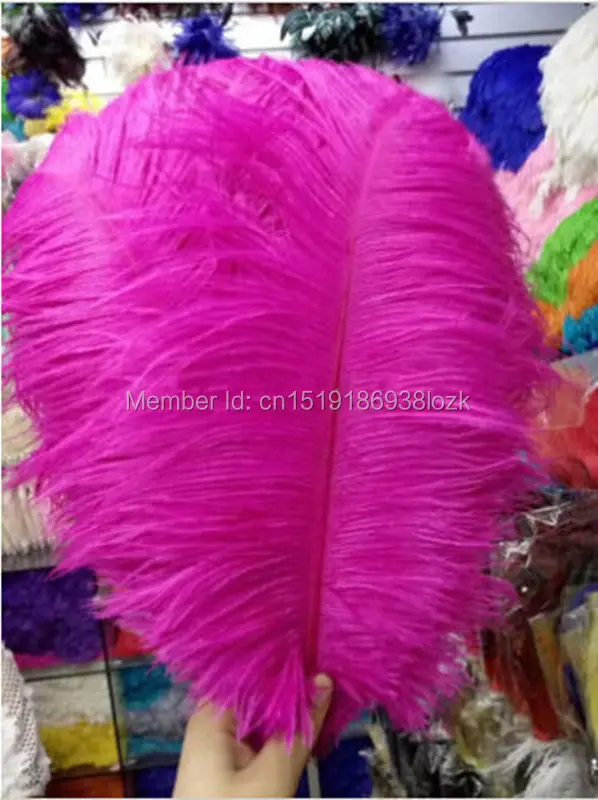 Wholesale! 50PCS / lot of rose ostrich feathers 10-12 inches / 25-30 cm natural feather, DIY wedding interiors
Wholesale! 50PCS / lot of rose ostrich feathers 10-12 inches / 25-30 cm natural feather, DIY wedding interiors