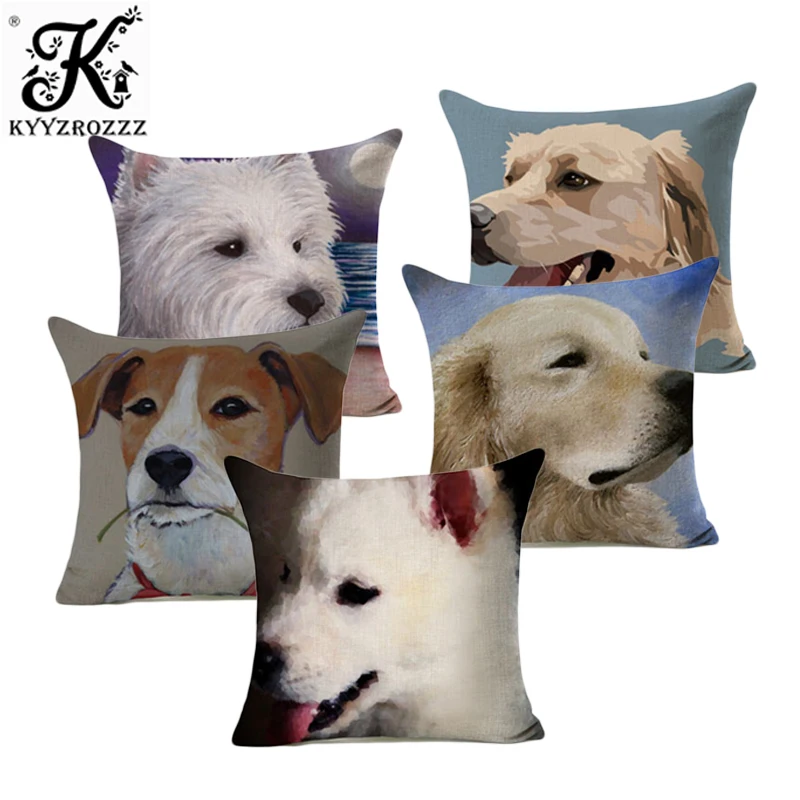 Cushion Cover Cute Pug Dog Printed Linen&Polyester Decorative Pillow Cases Cover Home Sofa Pillowcase 1PCS/Lot
Cushion Cover Cute Pug Dog Printed Linen&Polyester Decorative Pillow Cases Cover Home Sofa Pillowcase 1PCS/Lot