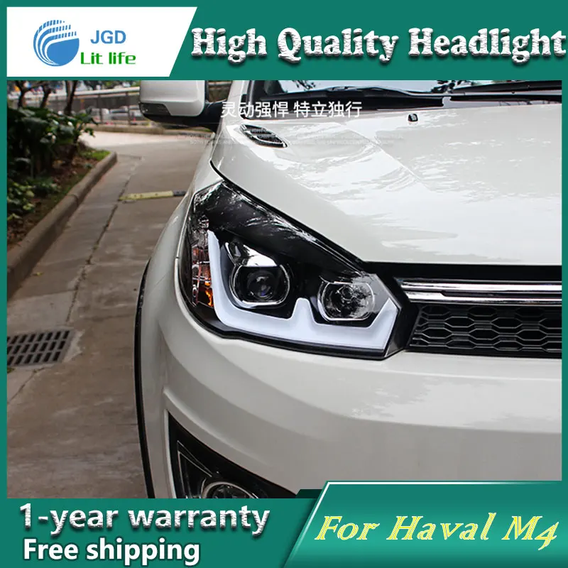 Car Styling Head Lamp case for Haval M4 Headlights LED Headlight DRL Lens Double Beam Bi-Xenon HID car Accessories
Car Styling Head Lamp case for Haval M4 Headlights LED Headlight DRL Lens Double Beam Bi-Xenon HID car Accessories