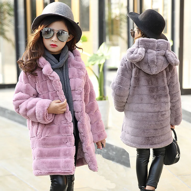 2018 Autumn Winter Kids Jackets For Girls Children Outerwear Coat Casual Long Girl Coats Faux Fur Jacket BC454
2018 Autumn Winter Kids Jackets For Girls Children Outerwear Coat Casual Long Girl Coats Faux Fur Jacket BC454
