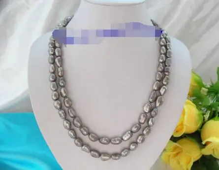 Free shipping hot sale Women Bridal Wedding Jewelry >>stunning long 50" 13mm baroque gray freshwater pearls necklace
Free shipping hot sale Women Bridal Wedding Jewelry >>stunning long 50" 13mm baroque gray freshwater pearls necklace