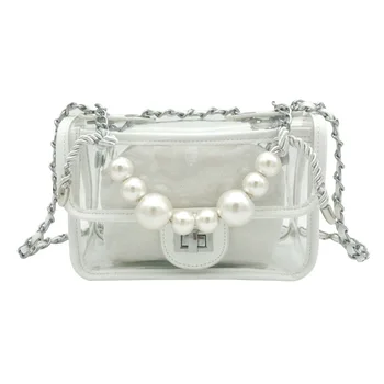 Pearl Pendant Jelly Bag Women Small Bag for Phone Ladies Purse Handbag Phone Pocket Female Beach Bag Mini Flap Shopping Totes
Pearl Pendant Jelly Bag Women Small Bag for Phone Ladies Purse Handbag Phone Pocket Female Beach Bag Mini Flap Shopping Totes