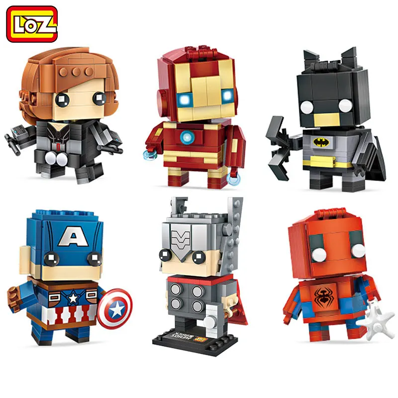 LOZ Mini Bricks Hero Kids Plastic Toy Education Kids Gifts Mini Action Figure Marveled Building Blocks Loz for Children Boys
LOZ Mini Bricks Hero Kids Plastic Toy Education Kids Gifts Mini Action Figure Marveled Building Blocks Loz for Children Boys