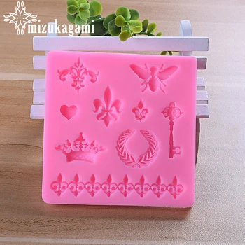 1pcs UV Resin Jewelry Liquid Silicone Mold Honeybee Crown Key Heart Resin Molds For DIY Cake Mold Jewelry Making Accessories
1pcs UV Resin Jewelry Liquid Silicone Mold Honeybee Crown Key Heart Resin Molds For DIY Cake Mold Jewelry Making Accessories