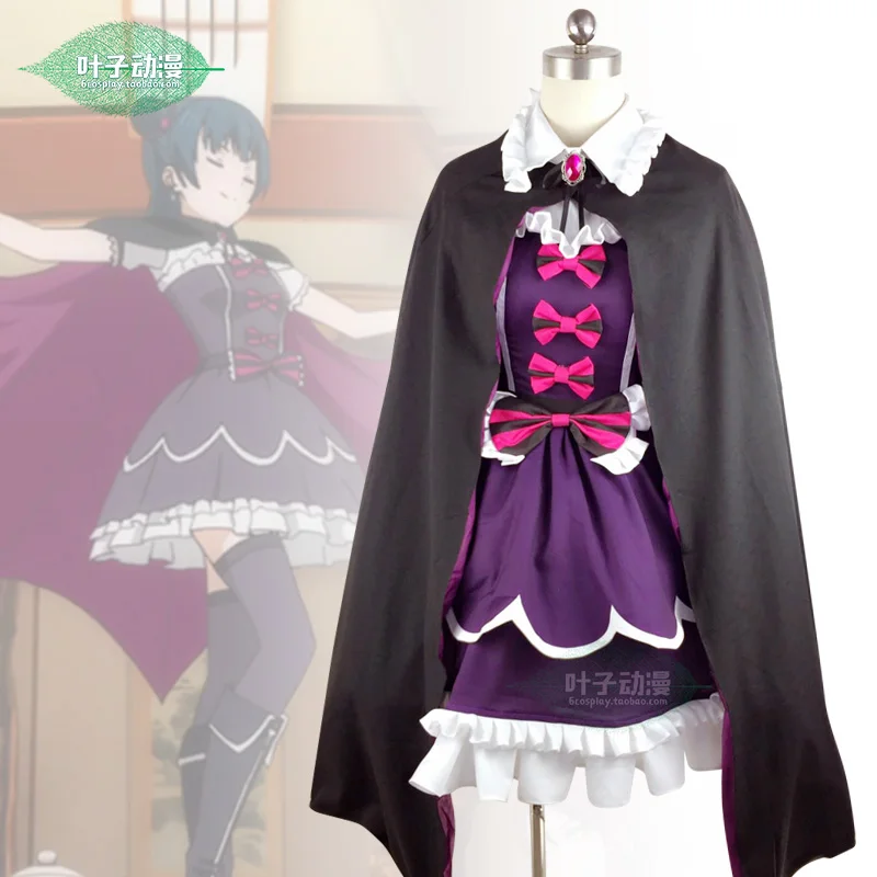 Japanese cartoon Anime LoveLive!Sunshine!! cosplay Tsushima Yoshiko cos Halloween party woman dress set cosplay costume
Japanese cartoon Anime LoveLive!Sunshine!! cosplay Tsushima Yoshiko cos Halloween party woman dress set cosplay costume