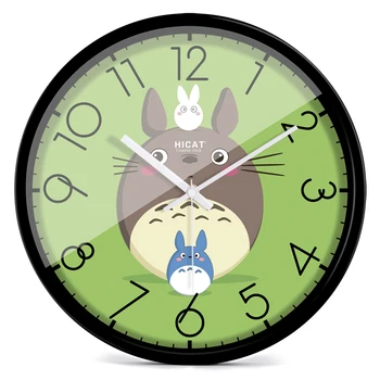 12 inches Silent Cartoon Totoro Wall Clock Colorful Modern Home Decorative Bedroom Kitchen Home Wall Clock
12 inches Silent Cartoon Totoro Wall Clock Colorful Modern Home Decorative Bedroom Kitchen Home Wall Clock