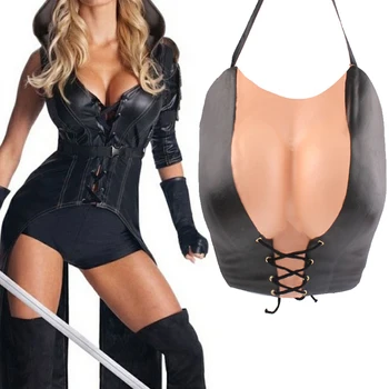 EVA Fake Skin Fake Breast Creative Fake Chest Halloween EVA Cosplay Funny Prop Pectoral Muscle Famale funny Toy gift Jacket
EVA Fake Skin Fake Breast Creative Fake Chest Halloween EVA Cosplay Funny Prop Pectoral Muscle Famale funny Toy gift Jacket