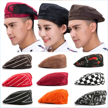 Hot Sale Chef Hats Cafe Bar Waiter Beret Restaurant Kitchen Workwear Baking Caps Men Women Breathable Forward Caps Chef Uniforms
Hot Sale Chef Hats Cafe Bar Waiter Beret Restaurant Kitchen Workwear Baking Caps Men Women Breathable Forward Caps Chef Uniforms