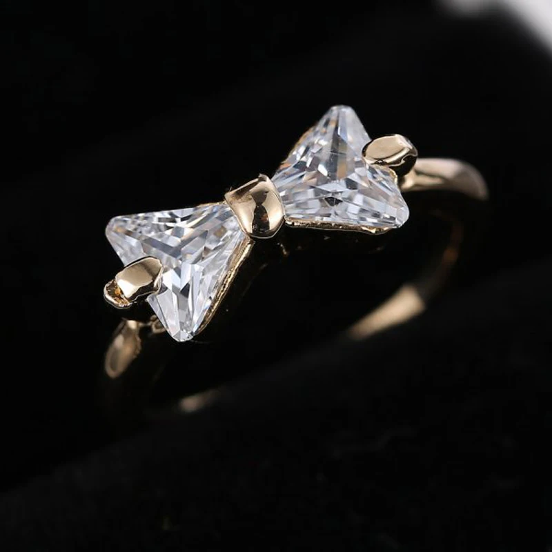 cheap gold ring Jewelry delicate whit bowknot rhinestone gold plated Steel Ring for Women Crystal Engagement Wedding Rings
cheap gold ring Jewelry delicate whit bowknot rhinestone gold plated Steel Ring for Women Crystal Engagement Wedding Rings
