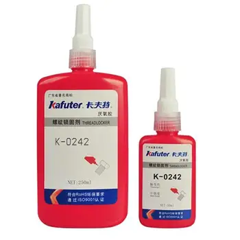 2pcs Kafuter 250ml k-0242 thread locking agent removable screw glue medium strength anaerobic adhesive blue wholesale
2pcs Kafuter 250ml k-0242 thread locking agent removable screw glue medium strength anaerobic adhesive blue wholesale