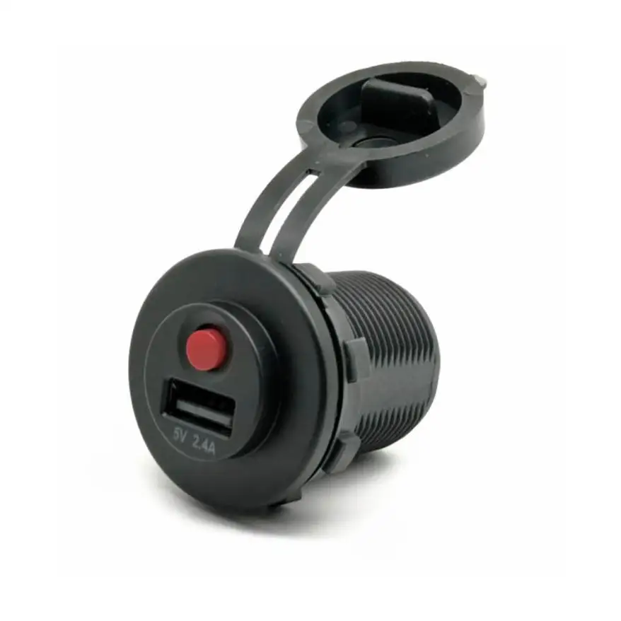 Charger Switch Button USB Motorcycle Phone Power Supply Waterproof Port Socket Switch control single port car charger JULY12
Charger Switch Button USB Motorcycle Phone Power Supply Waterproof Port Socket Switch control single port car charger JULY12
